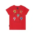 Philipp Plein Wire Frame cotton T-shirt - Red