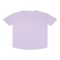 guess kids rhinestone-logo round-neck T-shirt - Purple