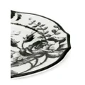 Gucci Herbarium floral-print accent plates (set of two) - Black