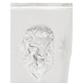 Gucci Lion head tall wine glass - White