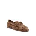 Alexandre Birman Raffia Penny woven loafers - Brown