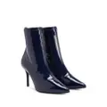 Giuseppe Zanotti Mirea 90mm leather ankle boots - Blue