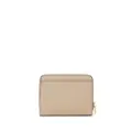 TOM FORD logo-plaque leather wallet - Neutrals