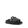 Toga Pulla stud-embellished leather sandals - Black