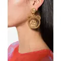 Moschino Teddy-Bear clip-on earrings - Gold