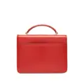 Bally Ollam patent-leather shoulder bag - Red