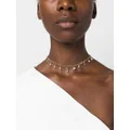 Swarovski Dextera crystal-charm necklace - Gold