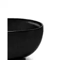 L'Objet Terra porcelain condiment bowl (11cm) - Black