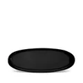 L'Objet medium Terra porcelain platter (5cm x 41cm) - Black