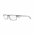Carrera logo-embossed square-frame glasses - Grey