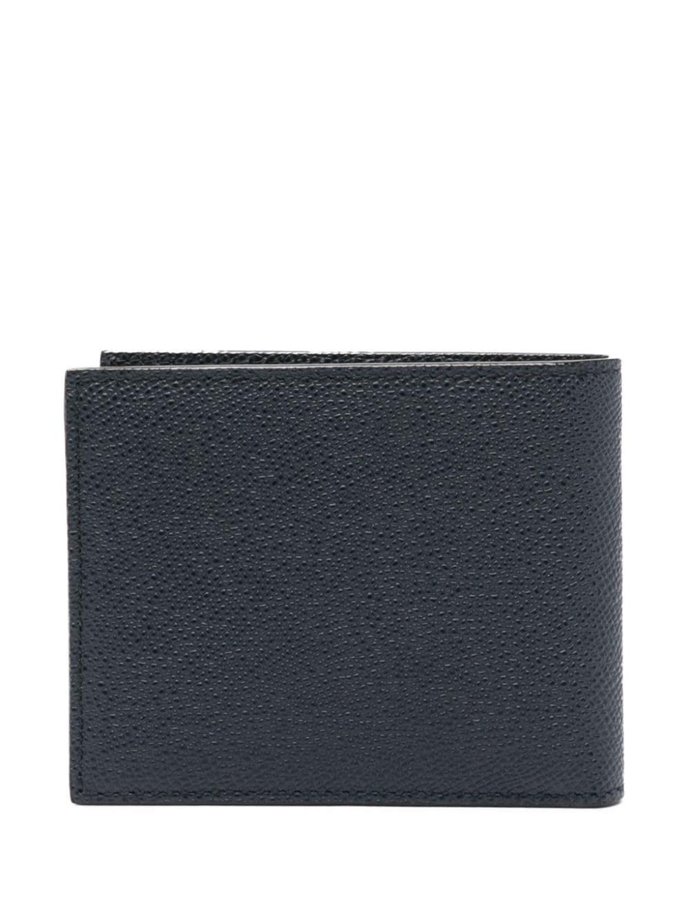 Bally logo-lettering leather wallet - Blue