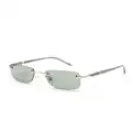 Montblanc geometric-frame sunglasses - Grey
