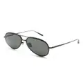 Linda Farrow Matisse pilot-frame sunglasses - Grey