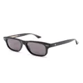 Montblanc square-frame sunglasses - Black