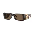 Burberry Eyewear TB-motif square-frame sunglasses - Brown