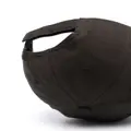 Maje Clover-motif cotton hat - Black