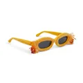 Marni x Retrosuperfuture Ik Kil Cenote oval-frame sunglasses - Yellow
