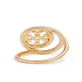 Tory Burch Miller crystal-embellished ring - Gold