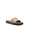 Coach Florence leather sandals - Brown