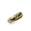 Kiki de Montparnasse 18kt gold plated silver ring