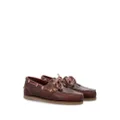 Timberland leather boat shoes - Brown