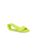 United Nude Mobius 65mm faux-leather mules - Green
