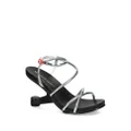 United Nude Eamz Lee 100mm metallic sandals - Grey