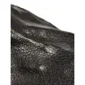 Serax asymmetric leather paperweight - Black