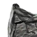 Serax asymmetric leather bookend - Black
