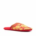 Versace Medusa Head motif slippers - Red