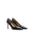 BOSS 70mm pointed-toe leather pumps - Black