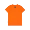 Philipp Plein logo-print cotton T-shirt - Orange