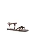 Gianvito Rossi Juno leather sandals - Brown