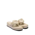 Prada Soft padded sandals - Neutrals