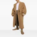 Dolce & Gabbana Re-Edition S/S 1991 double-breasted cashmere coat - Neutrals