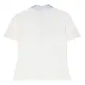 Lacoste logo-patch polo top - White