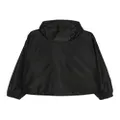 Moncler logo-appliqué hooded jacket - Black