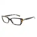 Michael Kors Castello square-frame glasses - Black