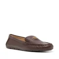 Coach Marley Driver leather loafers - Brown