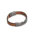 Tod's Greca leather bracelet - Brown
