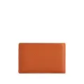 Tod's logo-plaque bi-fold leather wallet - Orange