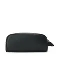 Lacoste Angy faux-leather wash bag - Black