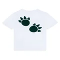 Lacoste graphic-print organic-cotton T-shirt - White