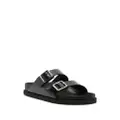 Birkenstock Arizona patent-leather sandals - Black