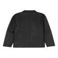 Nike spread-collar felted shirt jacket - Grey