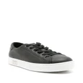 Armani Exchange low-top lace-up sneakers - Black