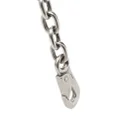 Parts of Four mini binding chain clip - Silver