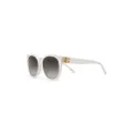 Balenciaga Eyewear Dynasty cat-eye frame sunglasses - White