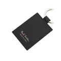 Paul Smith logo-print leather keyring - Black