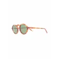 Epos round-frame tortoiseshell-effect sunglasses - Brown